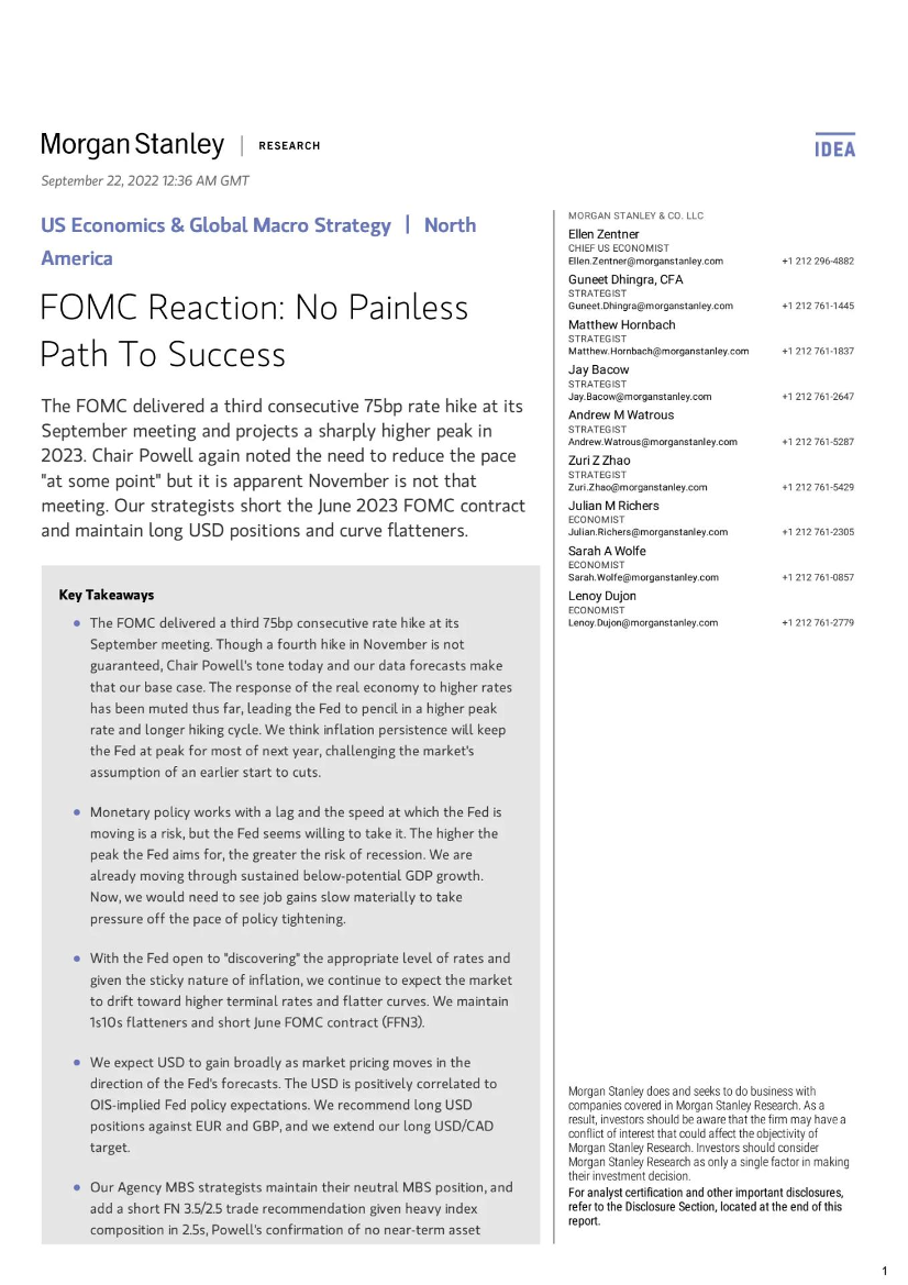 MS-US Economics-FOMC Reaction-No Painless Path To SuccessMS-US Economics-FOMC Reaction-No Painless Path To Success_1.png